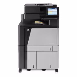 HP Color LaserJet Enterprise Flow Imprimante multifonction Color LaserJet, flux Enterprise M880z+, Impression, copie, scan, fax, Chargeur automatique de documents de 200 feuilles; Impression USB en façade; Numérisation vers e-mail/PDF; Impression recto-verso - Vue supplémentaire 2