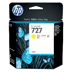HP 727 cartouche d'encreOriginal Jaune