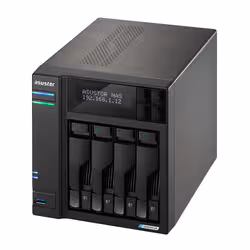 Asustor LOCKERSTOR 4 Gen2 (AS6704T) NAS Bureau Intel® Celeron® N N5105 4 Go DDR4 0 To ADM Noir - Vue supplémentaire 4
