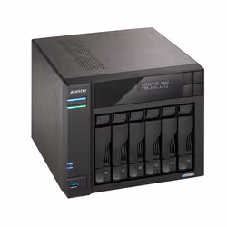 Asustor LOCKERSTOR 6 NAS Bureau Intel® Celeron® N5105 8 Go DDR4 HDD ADM Noir - Vue supplémentaire 3
