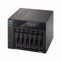 Asustor LOCKERSTOR 6 NAS Bureau Intel® Celeron® N5105 8 Go DDR4 HDD ADM Noir - Vue supplémentaire 4