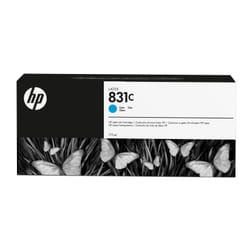 HP Cartouche d'encre Cyan 831C Latex de 775 ml