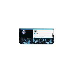 HP Cartouche d'encre 764 cyan - 300 ml
