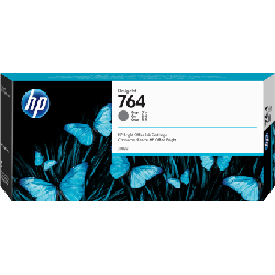HP 764 cartouche d'encre DesignJet grise, 300 ml