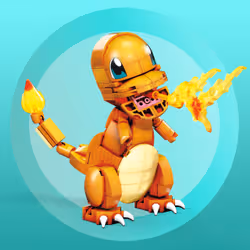 MEGA Pokémon Construx – – Figurine Salamèche - Vue supplémentaire 3