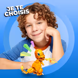MEGA Pokémon Construx – – Figurine Salamèche - Vue supplémentaire 7