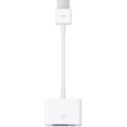 Adaptateur APPLE /Blanc /HDMI vers DVI /20mm /7cm