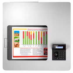 HP Color LaserJet Enterprise M552dn, Imprimer, Impression USB en façade; Impression recto-verso - Vue supplémentaire 10