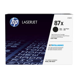 HP 87X toner LaserJet noir grande capacité authentique