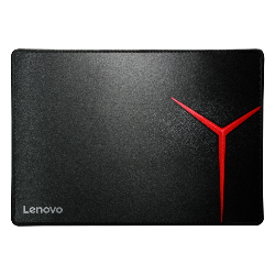 Lenovo GXY0K07130 tapis de souris Noir, Rouge Tapis de souris de jeu