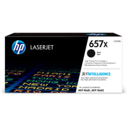 HP Cartouche de toner noir 657X LaserJet grande capacité authentique