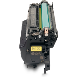 HP Cartouche de toner jaune 657X LaserJet grande capacité authentique