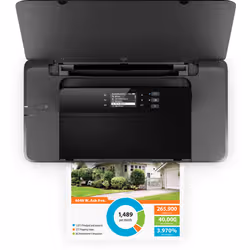 HP Officejet Imprimante portable 200, Couleur, Imprimante pour Petit bureau, Imprimer, Impression sur façade par port USB - Vue supplémentaire 10