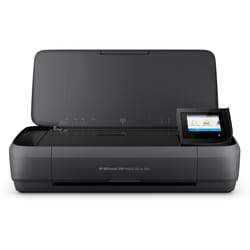 HP OfficeJet Imprimante tout-en-un portable 250, Couleur, Imprimante pour Petit bureau, Impression, copie, numérisation, Chargeur automatique de documents de 10 feuilles