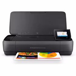 HP OfficeJet Imprimante tout-en-un portable 250, Couleur, Imprimante pour Petit bureau, Impression, copie, numérisation, Chargeur automatique de documents de 10 feuilles - Vue supplémentaire 4