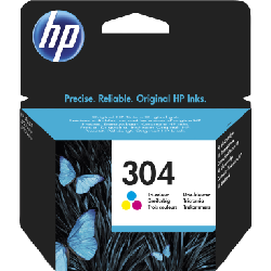 HP 304 cartouche d'encre trois couleurs conçue par