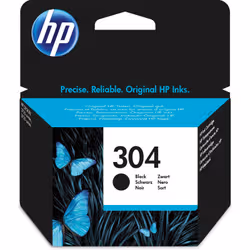 HP 304 cartouche d'encre noire conçue par , noir - Vue supplémentaire 2