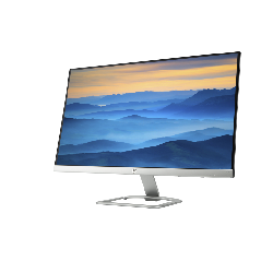 HP 27es 27" Full HD LED Noir, Argent