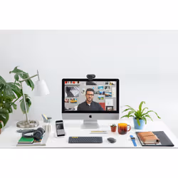 Logitech C505e webcam 1280 x 720 pixels USB Noir (960-001372) - Vue supplémentaire 5