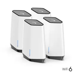 NETGEAR Orbi Pro WiFi 6 Tri-band Mesh System (SXK80B4) Tri-bande (2,4 GHz / 5 GHz / 5 GHz) Wi-Fi 6 (802.11ax) Gris, Blanc 19 Interne