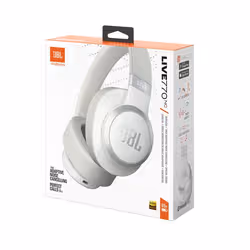 JBL Live 770NC Casque Sans fil Arceau Appels/Musique Bluetooth Blanc - Vue supplémentaire 12