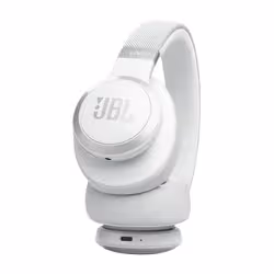 JBL Live 770NC Casque Sans fil Arceau Appels/Musique Bluetooth Blanc - Vue supplémentaire 7