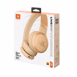 JBL Live 670NC Casque Sans fil Arceau Appels/Musique Bluetooth Sable - Vue supplémentaire 2