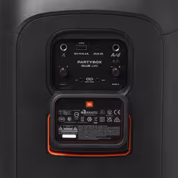 JBL PartyBox Club 120 Orateur du parti Noir 160 W - Vue supplémentaire 8