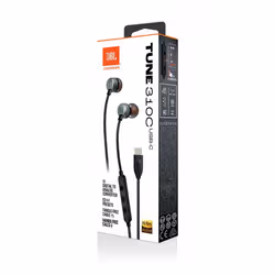 JBL Tune 310C Casque Avec fil Ecouteurs Appels/Musique USB Type-C Noir - Vue supplémentaire 6