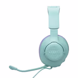 JBL Quantum 100M2 Casque Avec fil Arceau Gaming Cyan - Vue supplémentaire 3