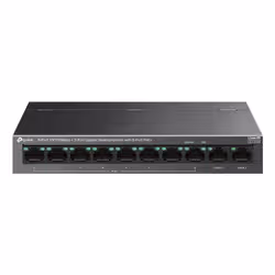 TP-Link LS1210P commutateur réseau Non-géré L2 Gigabit Ethernet (10/100/1000) Connexion Ethernet, supportant l'alimentation via ce port (PoE) Bureau Noir