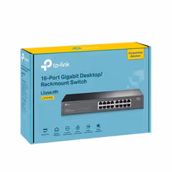 TP-Link LS1016G commutateur réseau Non-géré Gigabit Ethernet (10/100/1000) Noir - Vue supplémentaire 7