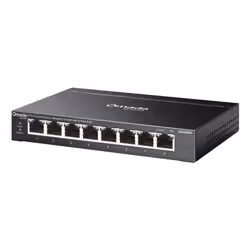 TP-Link Omada ES208GP commutateur réseau Géré L2 Gigabit Ethernet (10/100/1000) Connexion Ethernet, supportant l'alimentation via ce port (PoE) DIN rail Noir - Vue supplémentaire 3
