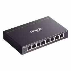 TP-Link Omada ES208GP commutateur réseau Géré L2 Gigabit Ethernet (10/100/1000) Connexion Ethernet, supportant l'alimentation via ce port (PoE) DIN rail Noir - Vue supplémentaire 4