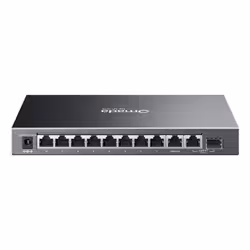 TP-Link Omada ES210GP commutateur réseau Géré L2 Gigabit Ethernet (10/100/1000) Connexion Ethernet, supportant l'alimentation via ce port (PoE) DIN rail Noir - Vue supplémentaire 2