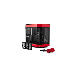 HYTE Y60 Midi Tower Noir, Rouge