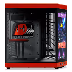 HYTE Y70 Touch Infinite Midi Tower Noir, Couleur cerise - Vue supplémentaire 3