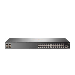 Hewlett Packard Enterprise Aruba 2930F 24G 4SFP+ Géré L3 Gigabit Ethernet (10/100/1000) 1U Gris (JL253A)