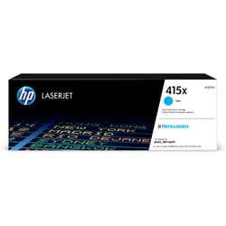 HP 415X Toner cyan LaserJet authentique grande capacité (W2031X)