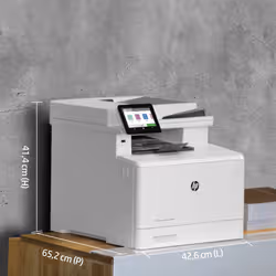 HP Color LaserJet Pro Imprimante multifonction M479fnw, Impression, copie, numérisation, télécopie, e-mail, Numérisation vers e-mail/PDF; Chargeur automatique de documents déroulé de 50 feuilles (W1A78A#B19) - Vue supplémentaire 9
