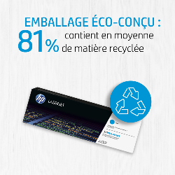 HP Cartouche de toner laser authentique 117A, jaune (W2072A)