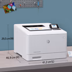 HP Color LaserJet Enterprise M455dn, Couleur, Imprimante pour Entreprises, Imprimer, Taille compacte; Sécurité renforcée; Eco-énergétique; Impression recto-verso (3PZ95A#B19) - Vue supplémentaire 12
