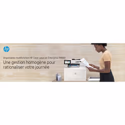 HP Color LaserJet Enterprise Imprimante multifonction couleur LaserJet Enterprise M480f, Couleur, Imprimante pour Entreprises, Impression, copie, scan, fax, Taille compacte; Sécurité renforcée; Impres (3QA55A#B19) - Vue supplémentaire 10