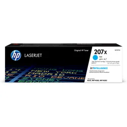 HP Toner cyan LaserJet 207X authentique grande capacité (W2211X)