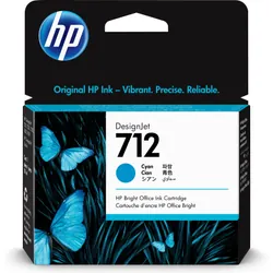 HP Cartouche d'encre DesignJet 712, cyan, 29 ml (3ED67A)