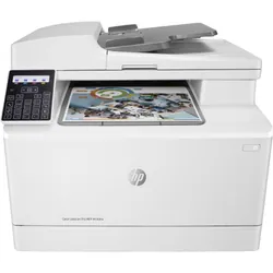 HP Color LaserJet Pro Imprimante multifonction M183fw, Impression, copie, scan, fax, Chargeur automatique de documents de 35 feuilles; Eco-énergétique; Sécurité renforcée; Wi-Fi double bande (7KW56A#B19)