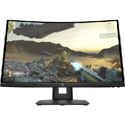 HP X24c 59,9 cm (23.6") 1920 x 1080 pixels Full HD LED Noir (9FM22AA#ABB)