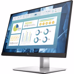 HP E-Series E22 G4 54,6 cm (21.5") 1920 x 1080 pixels Full HD LCD Noir, Argent (9VH72AA#ABB) - Vue supplémentaire 2