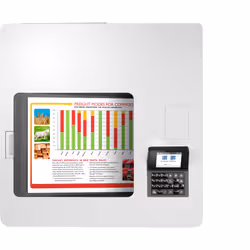 HP Color LaserJet Enterprise Imprimante M554dn, Imprimer, Impression USB en façade; Impression recto-verso (7ZU81A#B19) - Vue supplémentaire 5