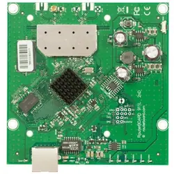 Mikrotik RB911-2Hn routeur sans fil Fast Ethernet Monobande (2,4 GHz) Vert, Blanc